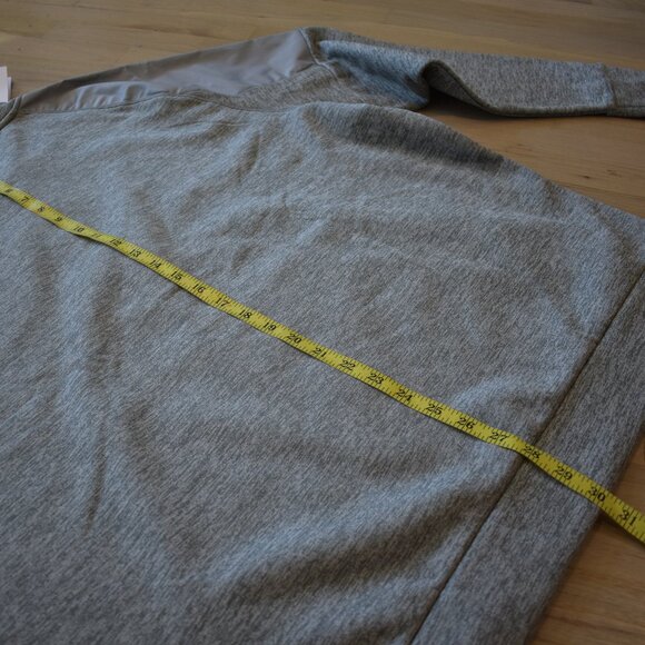 NWT Nike Mens Therma-FIT Gray Full Zip Training Bomber Jacket - Picture 7 of 9